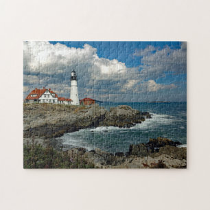 Puzzle Maine Portland Head Lighthouse Photo
