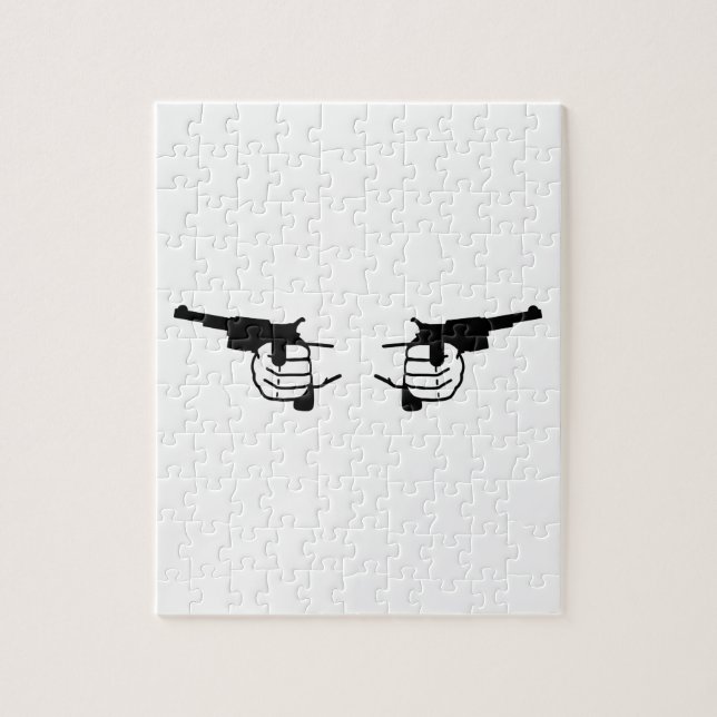 Puzzle Mains d'armes à feu (Vertical)