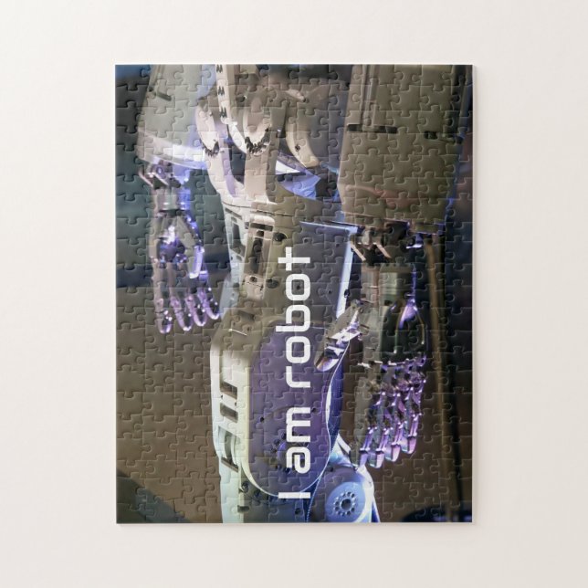 Puzzle Mains de robot  (Vertical)