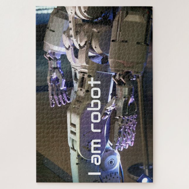 Puzzle Mains de robot  (Vertical)