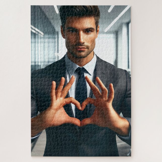 Puzzle Mains du coeur (Vertical)