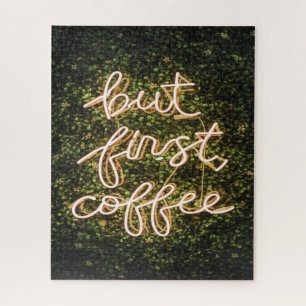 Puzzle Mais Premier Café, Citation De Neon Lights