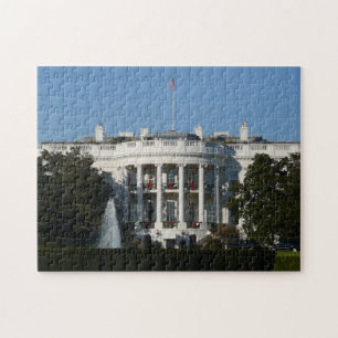 Puzzle Maison Blanche de Noël pour les Fêtes Washington D