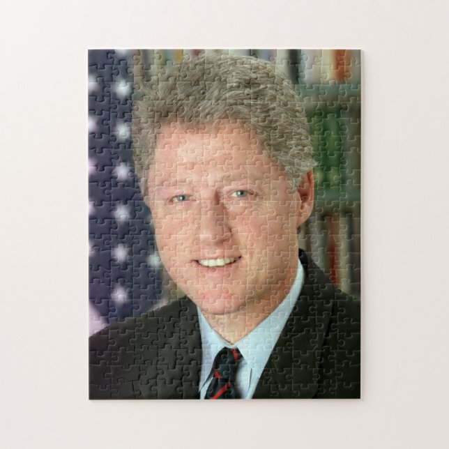 Puzzle Maison Blanche du président Bill Clinton (Vertical)