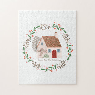 Puzzle Maison Cadeau De Noël Pour Les Fêtes