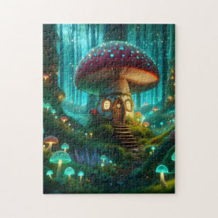Puzzle Maison de champignon de conte de fée de Whimsical