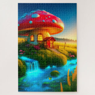 Puzzle Maison de champignons