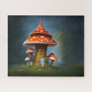 Puzzle Maison de champignons Whimsical