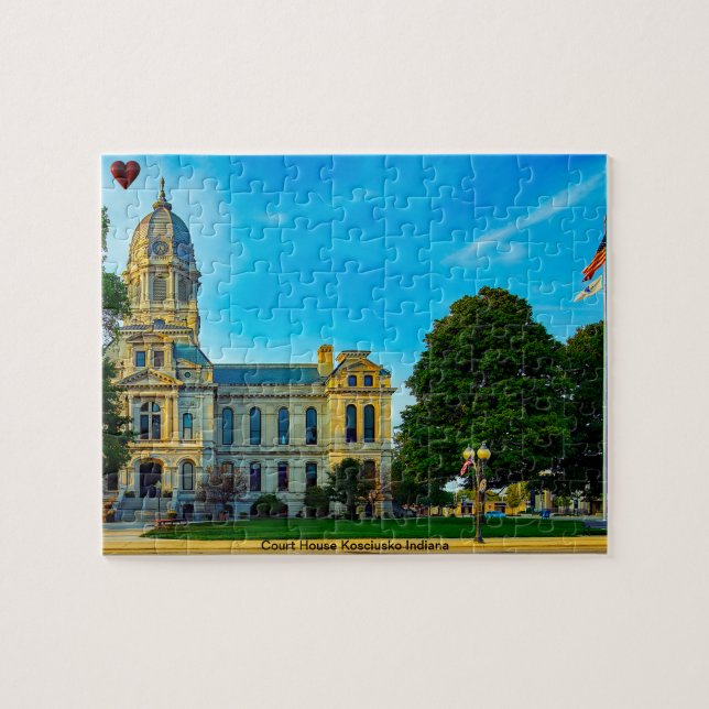 Puzzle Maison de justice Kosciusko Indiana (Horizontal)