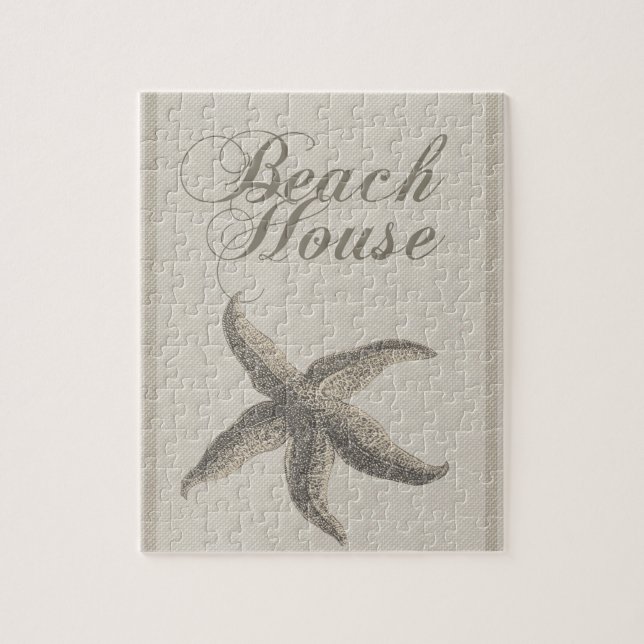 Puzzle Maison de plage Starfish Bord de mer Côté côte (Vertical)