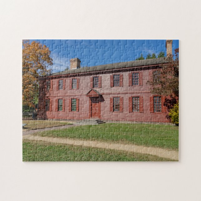 Puzzle Maison de style colonial dans la ville historique  (Horizontal)