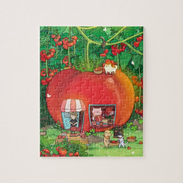 Puzzle Maison de tomates (Vertical)