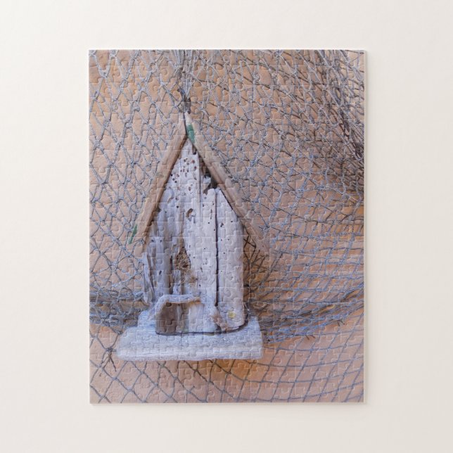 Puzzle Maison d'oiseaux en bois (Vertical)