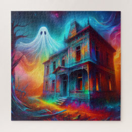 Puzzle Maison fantôme et hantée