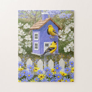 Puzzle Maison flower garden