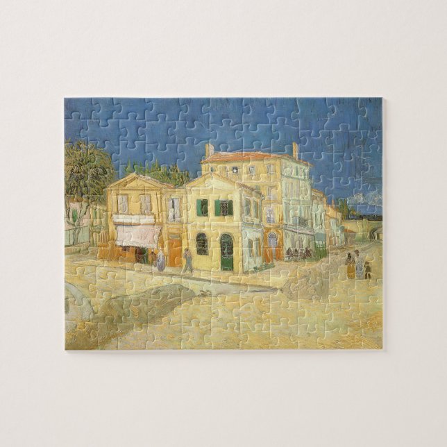Puzzle Maison Jaune par Vincent van Gogh (Horizontal)