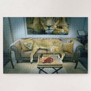 Puzzle Maison Lions