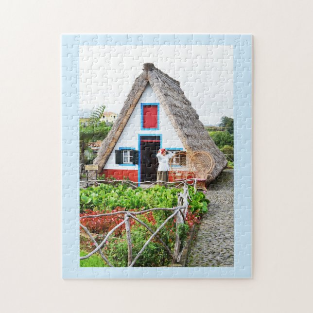 Puzzle Maison traditionnelle à Santana (Vertical)