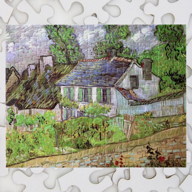 Puzzle Maisons à Auvers par Vincent van Gogh (Créateur téléchargé)