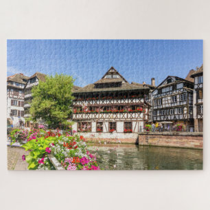 Puzzle Maisons de bois traditionnelles Strasbourg France
