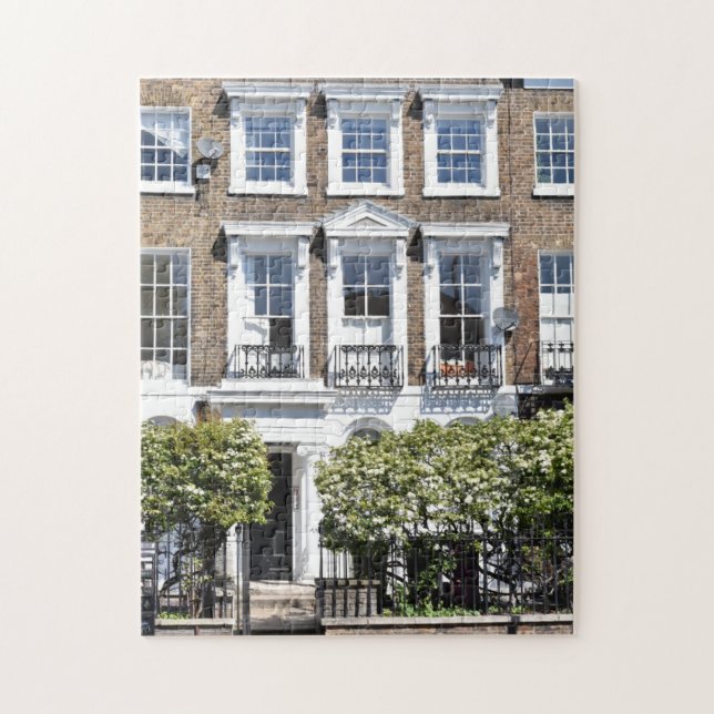 Puzzle Maisons de Londres Angleterre Royaume-Uni (Vertical)