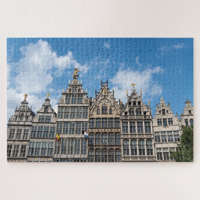 Puzzle Maisons des guildes Grote Markt Anvers (Horizontal)