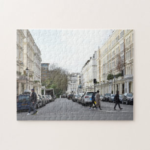 Puzzle Maisons, Kensington et Chelsea, Londres, Angleterr