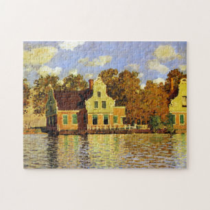 Puzzle Maisons sur la rivière Zaan à Zaandam Monet Art