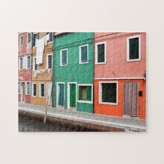 Puzzle Maisons sur le front de mer (Horizontal)