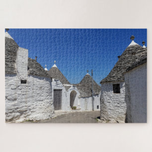 Puzzle Maisons traditionnelles de trulli dans