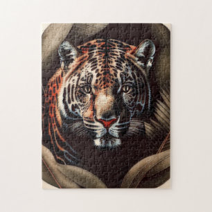 Puzzle Majestic Jaguar - Roi De La Jungle