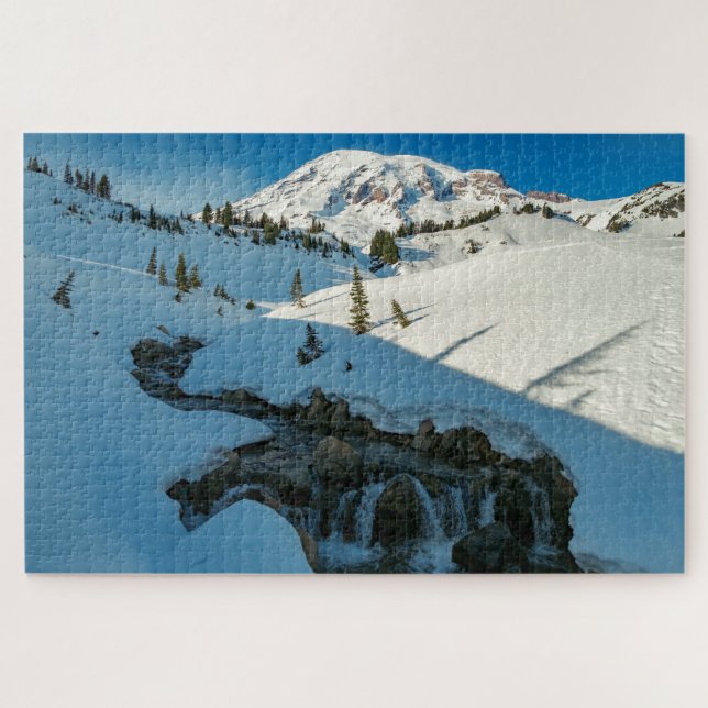 Puzzle Majestic Snowbound Mt. Rainier (Horizontal)