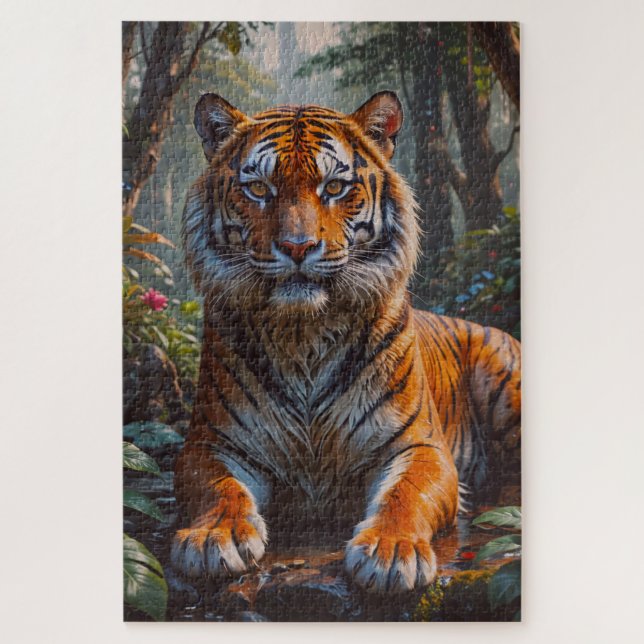 Puzzle Majestic Tiger (Vertical)