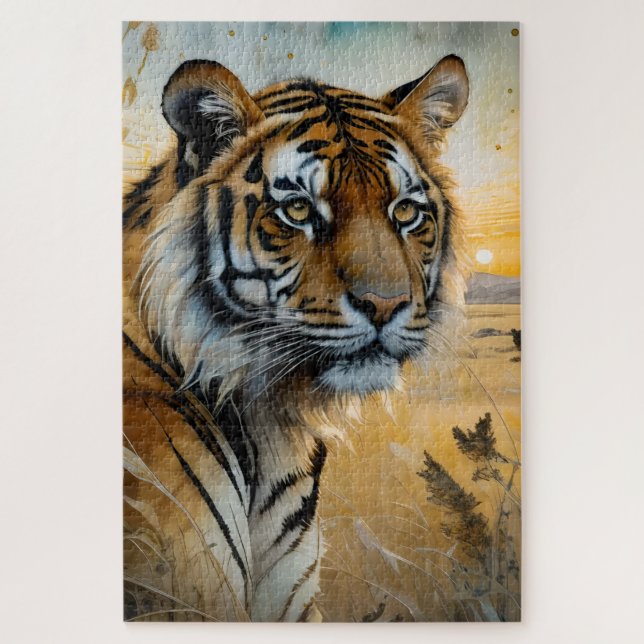 Puzzle Majestic Tiger (Vertical)
