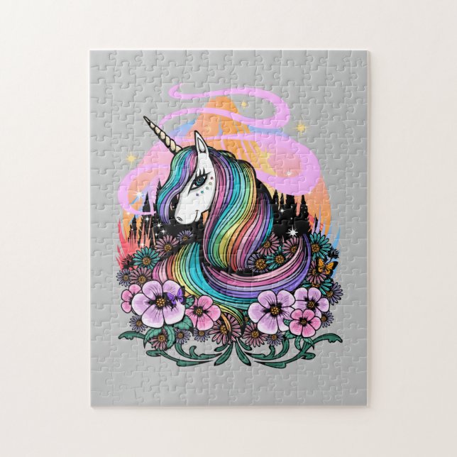 Puzzle Majestic Unicorn (Vertical)