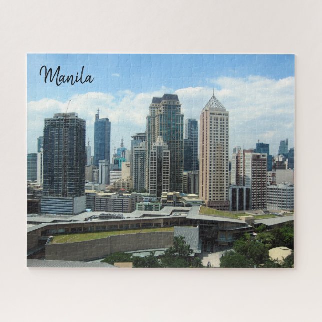 Puzzle makati skyline (Horizontal)
