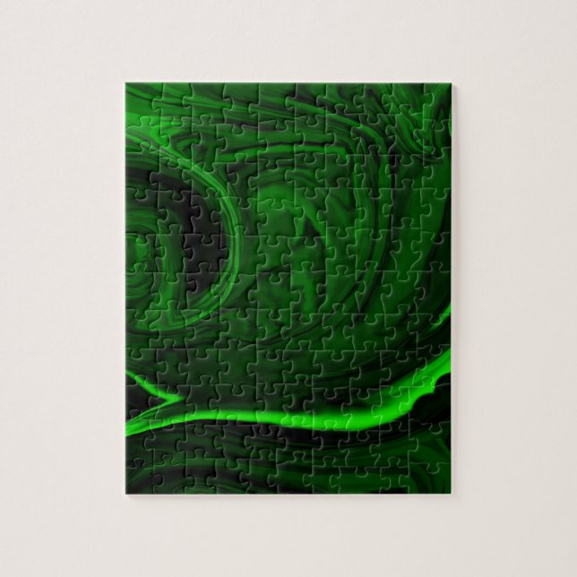 Puzzle malachite vert texture (Vertical)