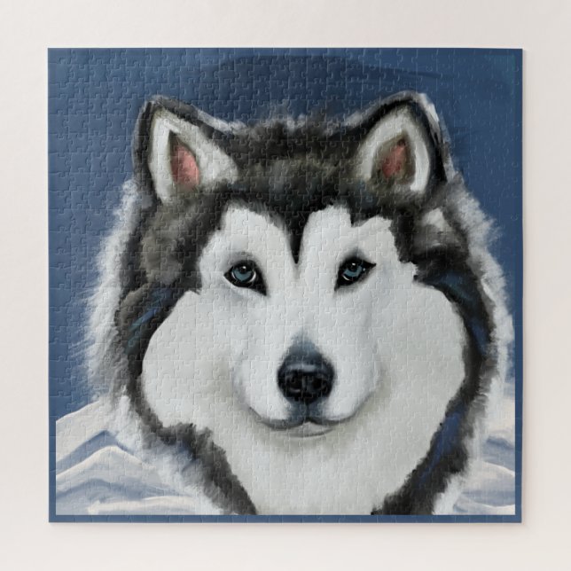 Puzzle Malamute d'Alaska (Vertical)