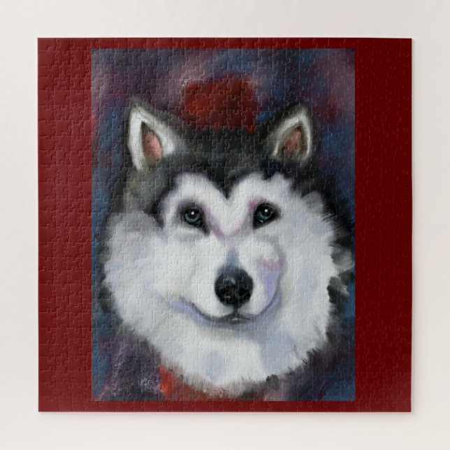 PUZZLE MALAMUTE D'ALASKA (Vertical)