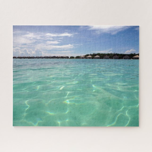 Puzzle Maldives eaux tropicales (Horizontal)