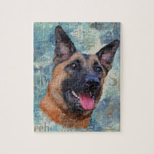 Puzzle Malinois - berger belge - Mechelaar