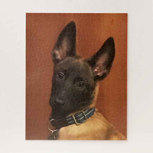 Puzzle Malinois Dog (Vertical)