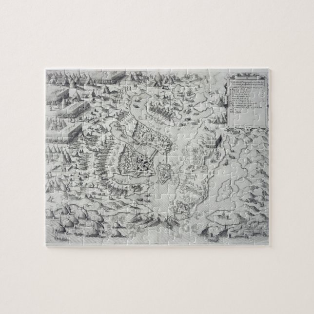 Puzzle Malte a assiégé par l'infidèle, de 'Della Archite (Horizontal)