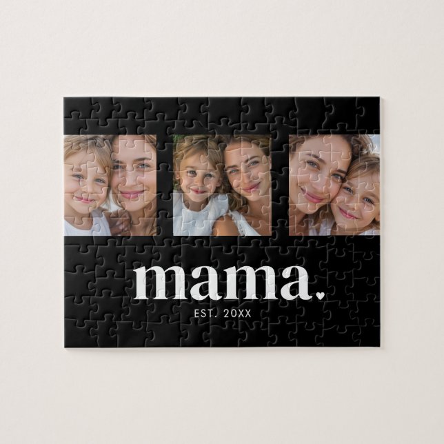 Puzzle Maman a établi la photo (Horizontal)