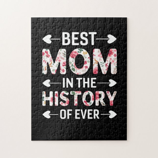 Puzzle Maman Art Best Maman Dans L'Histoire (Vertical)