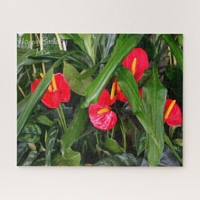 Puzzle Maman d'anniversaire. (Horizontal)