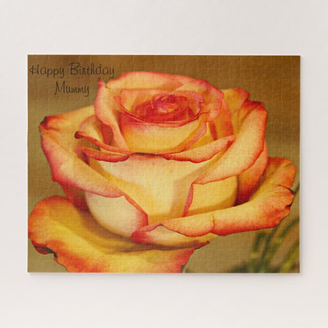 Puzzle Maman d'anniversaire. (Horizontal)