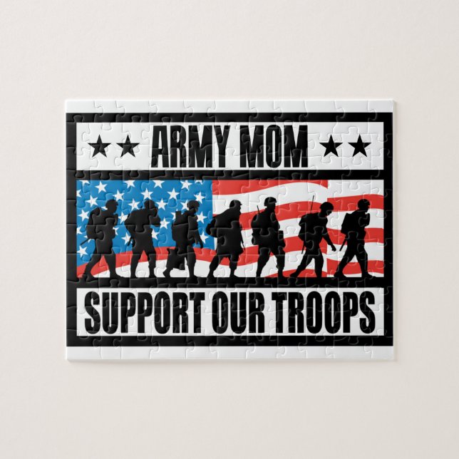 PUZZLE MAMAN D'ARMÉE (Horizontal)