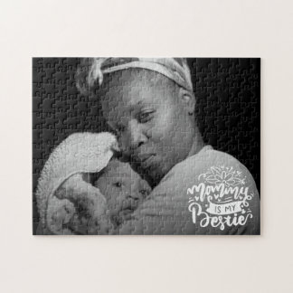 Puzzle Maman est ma meilleure amie Photo Citation Lettrag