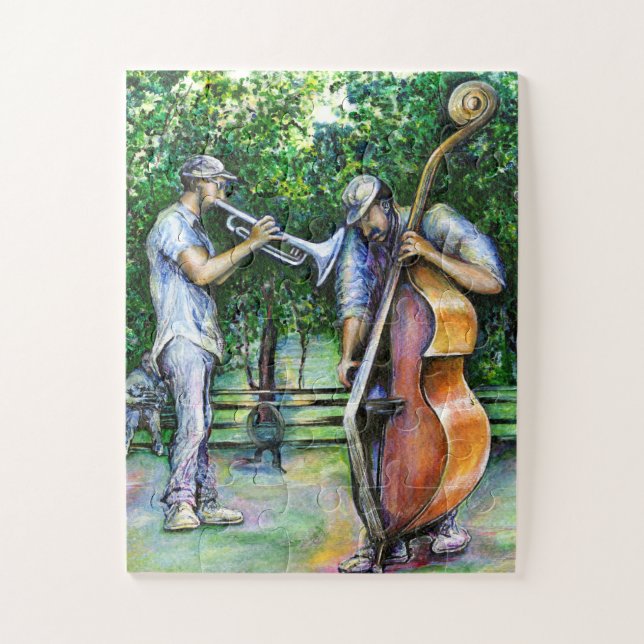 Puzzle Maman ne m'a jamais averti des joueurs tuba (Vertical)